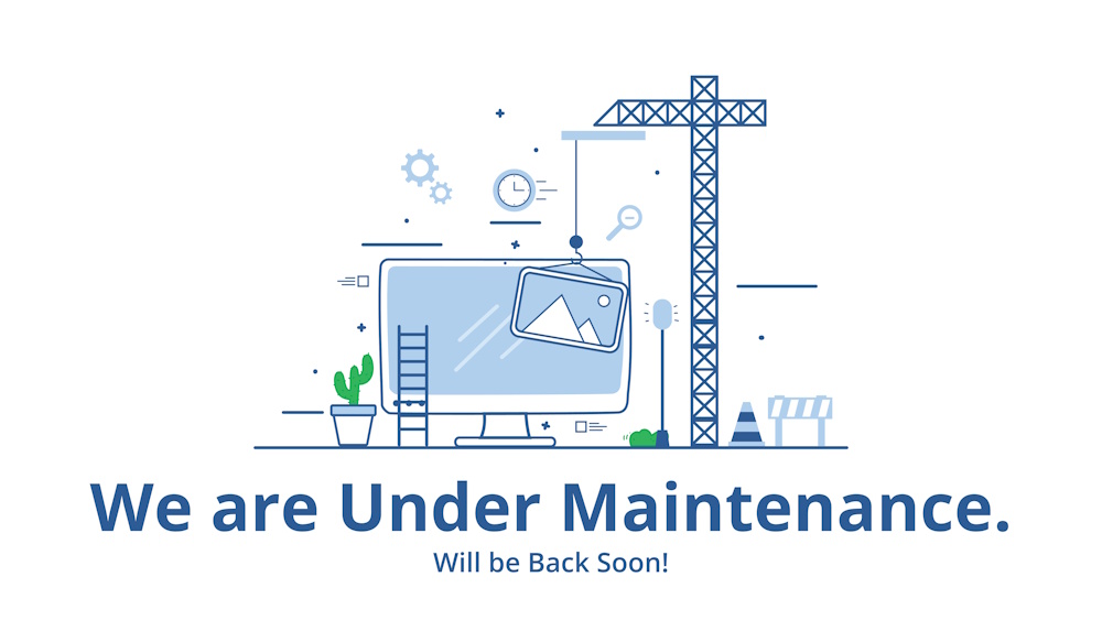 under maintenance graphic