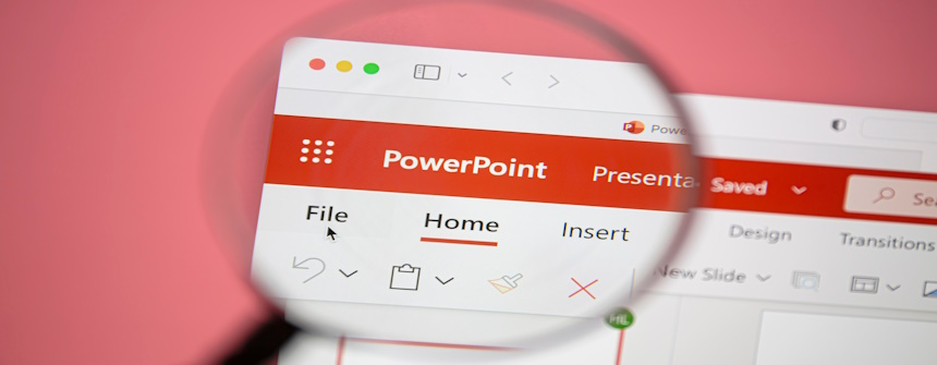 Microsoft PowerPoint Magnify